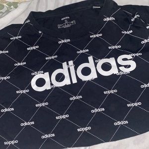 Adidas crop top size small